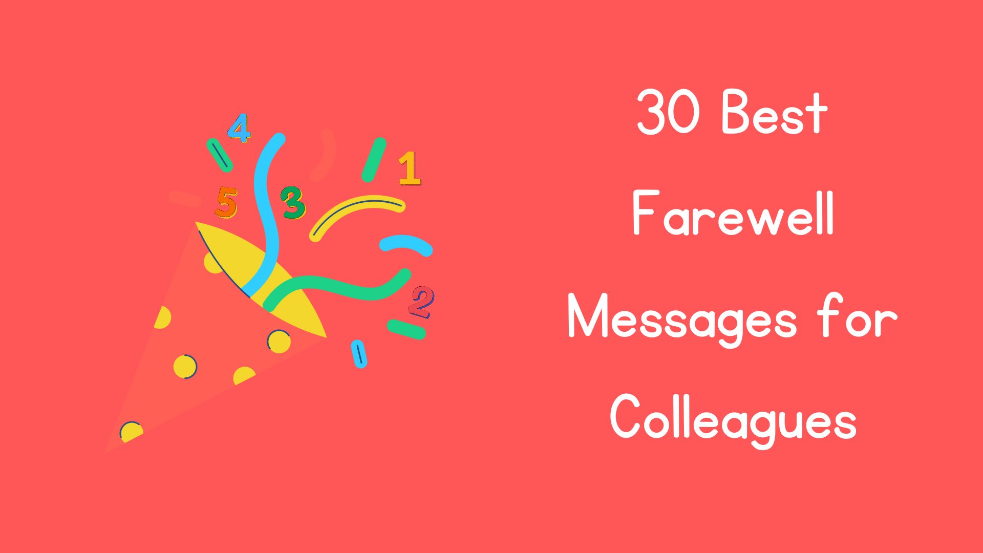 30 Best Farewell Messages for Colleagues