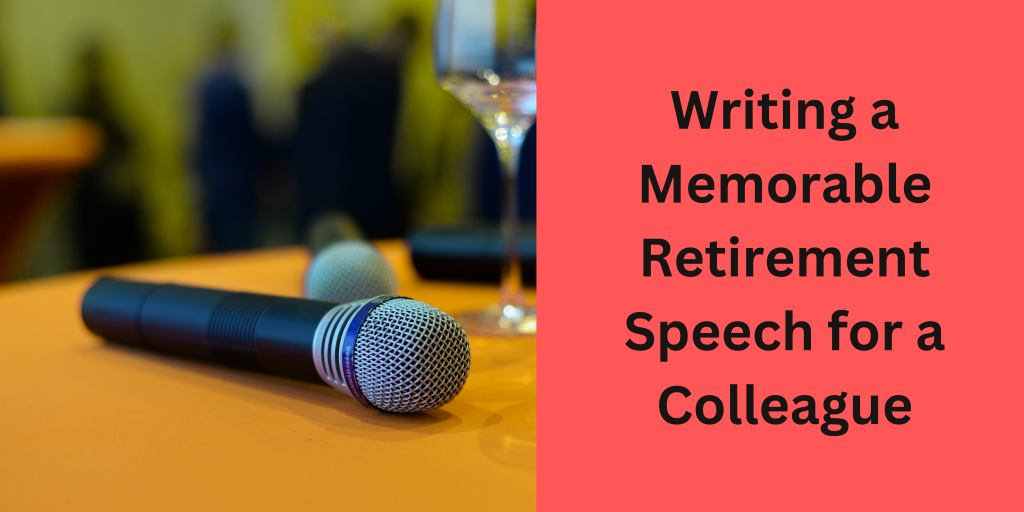 Memorable Retirement Speech for a Colleague | Blog | Firacard