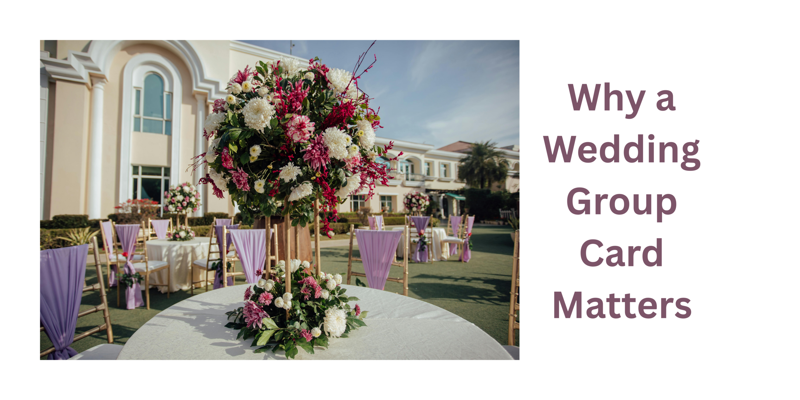 Discover why a wedding group card is the perfect way to collect messages, photos and videos from loved ones who cannot attend your special day.