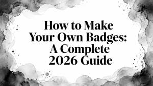 How to Make Your Own Badges: A Complete 2026 Guide